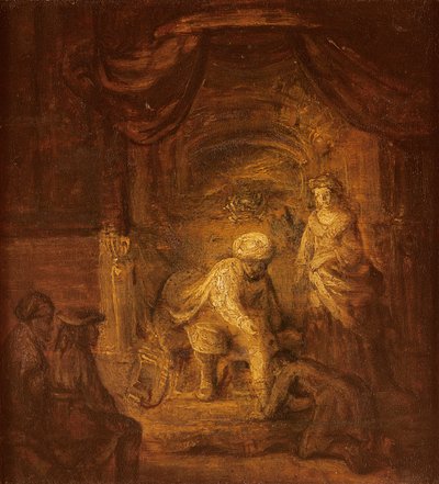 Scena Biblica da Rembrandt van Rijn